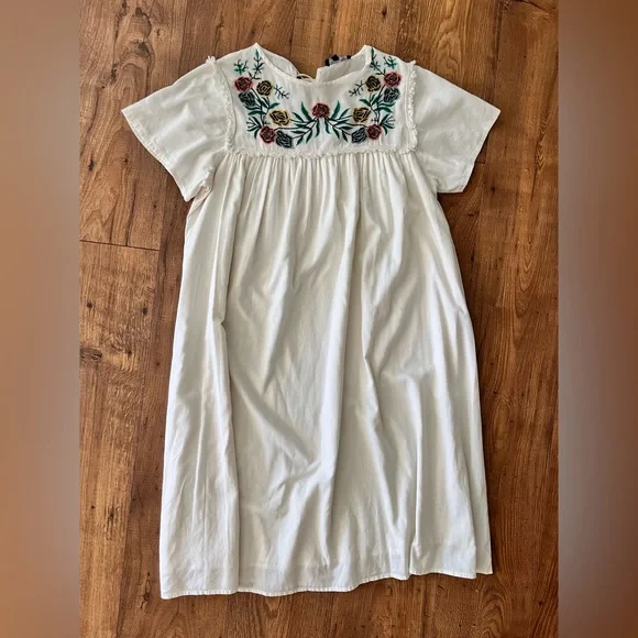 Roolee | Dresses | Roolee Dress Off White Embroidered Floral Small Cottagecore Tunic Praire | Poshmark Roolee | Dresses | Roolee Dress Off White Embroidered Floral Small Cottagecore Tunic Praire | Poshmark